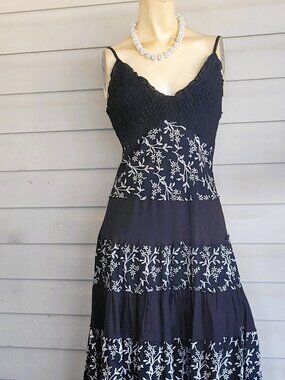 CONNECTED APPARELL FLARE SUNDRESS